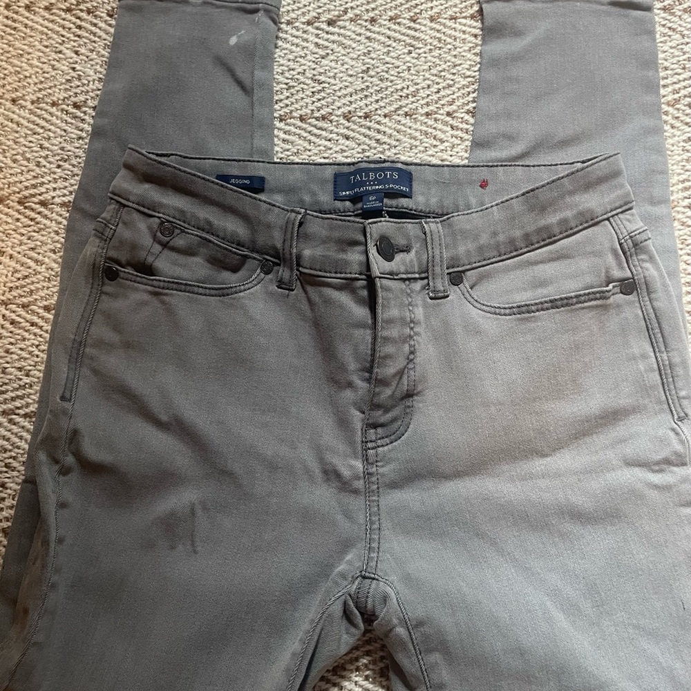 Talbots Charcoal Jeggings